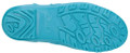 Cotswold Sandringham Womens Classic Rubber Tall Wellington Wellies, bright blue rubber sole with tread pattern for grip.