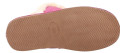 Hush Puppies Ashleigh Womens Real Suede Faux Fur Pull On Slipper Bootie, bottom view showing the sole with a herringbone pattern and size 37 embossed in the center.