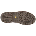 Amblers Safety Amblers Sarah Womens Safety Steel Toe/Midsole Pull On Dealer Work Boots, rugged slip-resistant sole with deep treads for traction.