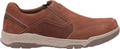 Hush Puppies Fletcher Mens Casual Slip On Smart Leather Shoes