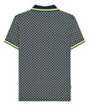 Lambretta All Over Geometric Mens Smart Classic Retro Polo Shirt