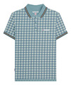 Lambretta All Over Geometric Mens Smart Classic Retro Polo Shirt
