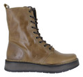 Fly London Rami Womens Zip Up Military Lace Up Style Ankle Boots