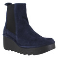Fly London Bagu Womens Classic Wedge Heeled Pull On Ankle Boots
