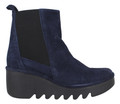 Fly London Bagu Womens Classic Wedge Heeled Pull On Ankle Boots