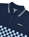 Lambretta Mens Classic Retro 2 Tone Mod Ska Casual Polo Shirt