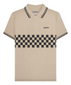 Lambretta Mens Classic Retro 2 Tone Mod Ska Casual Polo Shirt