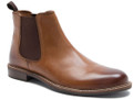 Thomas Crick Bateman Mens Classic Leather Dealer Chelsea Ankle Boots