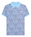 Lambretta Mens Classic Paisley Print Mod Retro Ska Casual Polo