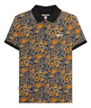 Lambretta Mens Classic Paisley Print Mod Retro Ska Casual Polo