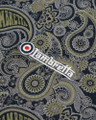 Lambretta Mens Classic Paisley Print Mod Retro Ska Casual Polo