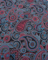 Lambretta Mens Classic Paisley Print Mod Retro Ska Casual Polo