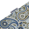 Lambretta Mens Classic Paisley Print Mod Retro Ska Casual Polo