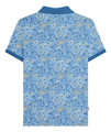 Lambretta Mens Classic Paisley Print Mod Retro Ska Casual Polo