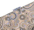 Lambretta Mens Classic Paisley Print Mod Retro Ska Casual Polo