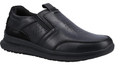Hush Puppies Cole Mens Smart Casual Slip On Leather Trainers Shoes