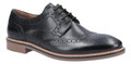 Hush Puppies Bryson Mens Wing Tip Brogue Smart Leather Lace Up Shoes