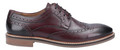 Hush Puppies Bryson Mens Wing Tip Brogue Smart Leather Lace Up Shoes