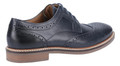 Hush Puppies Bryson Mens Wing Tip Brogue Smart Leather Lace Up Shoes