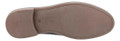 Hush Puppies Bryson Mens Wing Tip Brogue Smart Leather Lace Up Shoes, view of the sole showing its brown rubber material with a textured grip pattern.