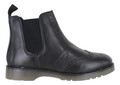 Frank James Warkton Mens Classic Dealer Chelsea Leather Brogue Ankle Boots