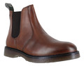 Frank James Nasbey Mens Classic Pull On Dealer Chelsea Leather Ankle Boots