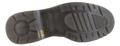 Frank James Nasbey Mens Classic Pull On Dealer Chelsea Leather Ankle Boots, bottom view showing the sole with grip patterns and brand logo.