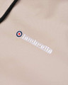 Lambretta Mens Contrast Panel Retro Zip Up Hooded Coat Jacket