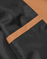 Lambretta Mens Contrast Panel Retro Zip Up Hooded Coat Jacket