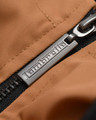 Lambretta Mens Contrast Panel Retro Zip Up Hooded Coat Jacket