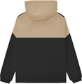 Lambretta Mens Contrast Panel Retro Zip Up Hooded Coat Jacket