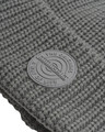 Lambretta Knitted Fleece Turn Up Bobble Skater Style Beanie Hat