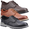 Hush Puppies Dylan Mens Casual Derby Lace Up Smart Leather Shoes