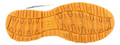 Caterpillar Charge Mens S3 Safety Composite Toe/Midsole Work Trainers, yellow rugged work shoe sole with tread pattern for safety and durability.