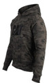 Caterpillar Trademark Mens Work Pull Over Sweat Shirt Hoodie, camo pattern sweatshirt with front pocket and hood.