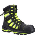Amblers Beacon Mens Zip Up Hi-Viz Compsite Toe/Midsole S3 Boots