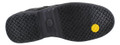 Anvil Traction Hartford 2 Mens Composite Toe Midsole Safety Boots, black rubber outsole with slip-resistant tread pattern and yellow cushioning details.