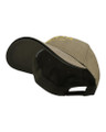 Lambretta Original Classic Logo Target Baseball Cap, olive green snapback hat with a curved brim and adjustable strap at the back.
