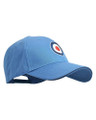 Lambretta Original Classic Logo Target Baseball Cap, blue adjustable cap with embroidered logo on front panel.