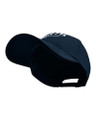 Lambretta Original Classic Logo Target Baseball Cap, black adjustable cap with white embroidered Lambretta logo on the front.