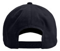 Lambretta Original Classic Logo Target Baseball Cap, rear view showing adjustable strap and classic design.