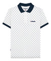 Lambretta Mens Smart Casual Retro All Over Print SKA Polo Shirt