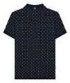 Lambretta Mens Smart Casual Retro All Over Print SKA Polo Shirt