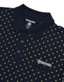 Lambretta Mens Smart Casual Retro All Over Print SKA Polo Shirt