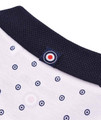 Lambretta Mens Smart Casual Retro All Over Print SKA Polo Shirt