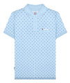 Lambretta Mens Smart Casual Retro All Over Print SKA Polo Shirt
