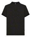Lambretta Mens Smart Casual Retro All Over Print SKA Polo Shirt