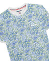 Lambretta Mens All Over Paisley Branded Retro Casual T-Shirt