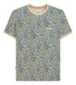 Lambretta Mens All Over Paisley Branded Retro Casual T-Shirt