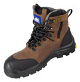 Himalayan Mens 6" Vibram Side-Zip Safety Non-Metallic Ankle Boots